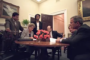 Gonzales: Oval Office meeting on the evening of Sept. 11