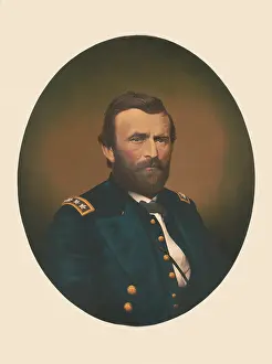 Respect: Oval portrait of Major General Ulysses S