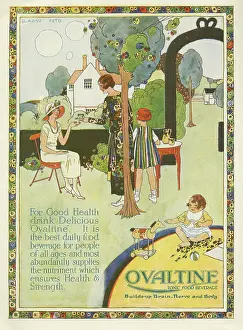 Mar21: Ovaltine advertisement by Gladys Peto