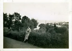 Overlooking: Overlooking the Bay, Coverack, Cornwall