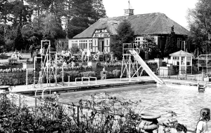 Solarium: Overstone, the Solarium, Overstone Park c1955