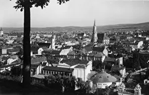 Cluj: Overview of Cluj in Romania, 1940
