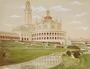 Trocadero: Overview of the Trocadero palace