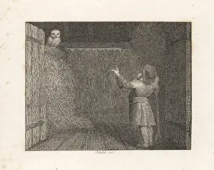 John Wootton: The Owl and the Farmer