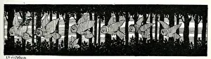 Wain: Owls by Louis Wain