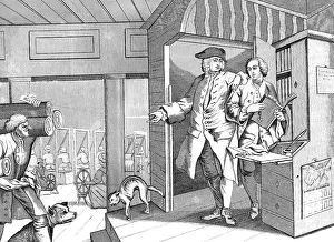 Accounting: Owner and assistant of a spinning mill at the office