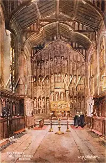 Reredos: OXFORD/ALL SOULS CHAPEL