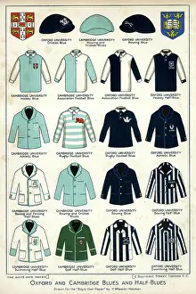 Jackets: Oxford and Cambridge Blues and Half-Blues