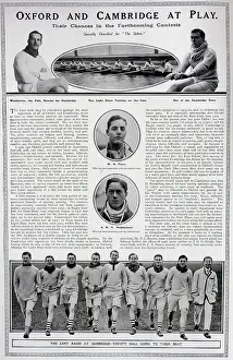 Wedderburn: Oxford and Cambridge rowers