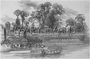 Mortlake: OXFORD V CAMBRIDGE 1852