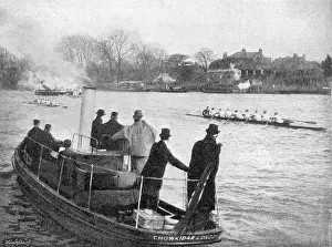 Mortlake: Oxford V Cambridge 1895