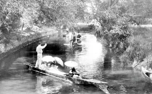 Cherwell: Oxford, View on the Cherwell 1906