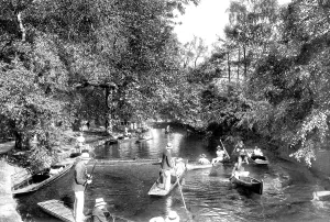 Cherwell: Oxford, view on the Cherwell 1922