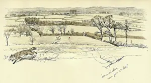 Foxhunt: Oxhill, in the Warwickshire Hunt area