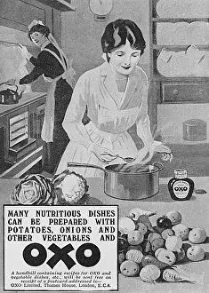 Rationed: Oxo advertisement, WW1