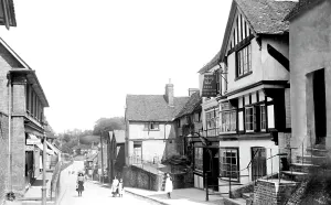 Oxted: Oxted, High Street 1908