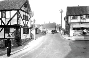 Oxted: Oxted, High Street 1928