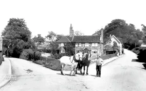 Oxted: Oxted, Town Farm Corner 1908