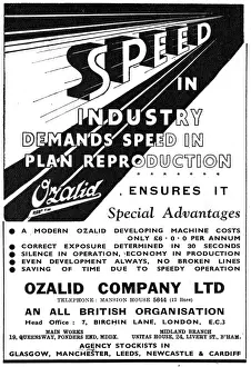 Drafting: Ozalid Printing & Drafting Equipment