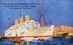 Tonnes: P. & O. Ship RMS Strathnaver