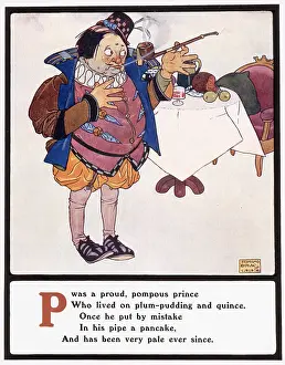 Limerick: P was a proud, pompous prince