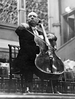 Cellist: Pablo Casals, 1930