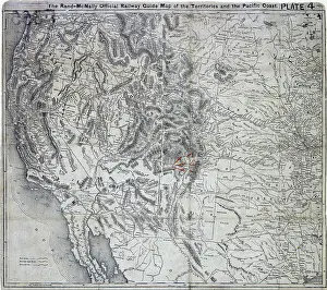 Wo78: Pacific Coast USA Map