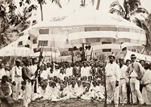 Tahiti: Pacific Islands, Oceania: group at a celebration