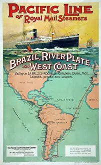 1904copy1: Pacific Line Poster