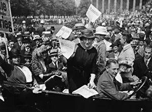 Leaflets: Pacifist demonstration in Berlin, 1921