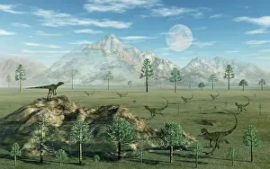 Starki: A pack of carnivorous Juravenators during the Jurassic ?