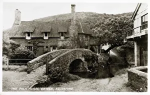 Taunton: The Pack Horse Bridge, Allerford