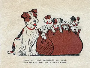 Troubles: Pack Up Your Troubles - Dog and Puppies
