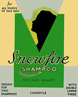 Shampoo: Package design, Snowfire Shampoo