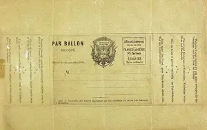 Actual: Packet for Balloon Post