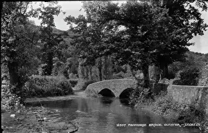 Dunster: Packhorse Bridge in Dunster
