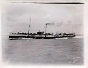 Solent: Paddle Steamer Balmoral, Isle of Wight