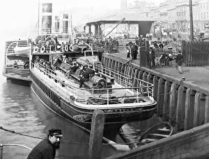 Broomielaw: Paddle steamer, Broomielaw, Glasgow