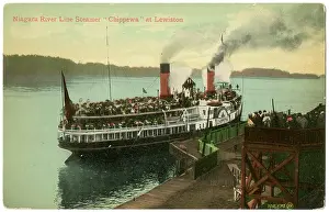 Chippewa: Paddle steamer Chippewa at Lewiston, Ontario, Canada