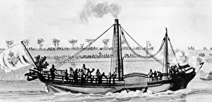 1816: The paddle steamer Elise, 1816