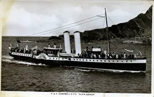 Gower: Paddle Steamer Glen Gower