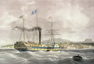 Fired: Paddle Steamer Leith 1837