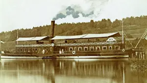 Luitpold: Paddle steamer Luitpold, around 1900