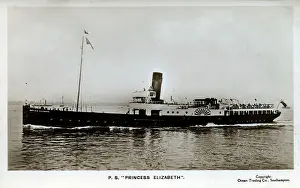 Steamers: Paddle Steamer Princess Elizabeth