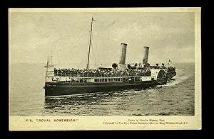 Steamboat: Paddle steamer Royal Sovereign