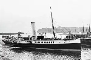 Westward: Paddle Steamer Westward Ho at Cardif