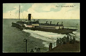 Steamboat: Paddle steamer Yarmouth Belle