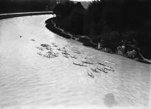 Associations: Paddling on the Isar, 1927