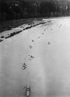 Associations: Paddling on the Isar, 1927