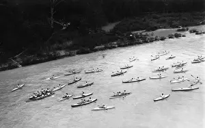 Associations: Paddling on the Isar, 1927